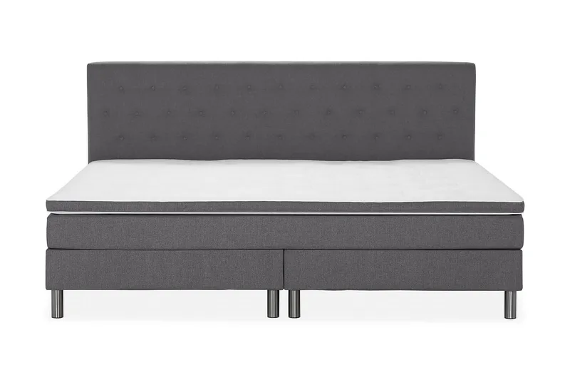 Ella Familieseng Sengepakke 240x200  cm - (+Flere valg) Mørkgrå - Møbler - Senge - Kontinentalsenge