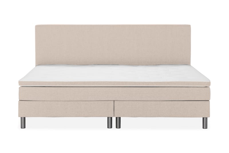Ella Familieseng Sengepakke 240x210  cm - (+Flere valg) Beige - Møbler - Senge - Komplet sengepakke