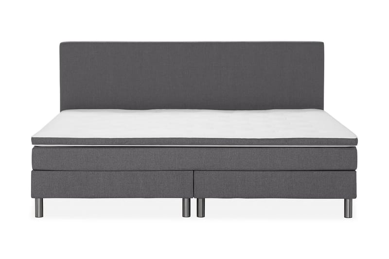Ella Familieseng Sengepakke 240x210  cm - (+Flere valg) Mørkgrå - Møbler - Senge - Komplet sengepakke