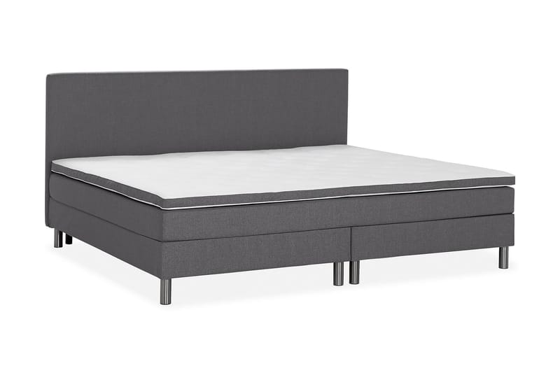 Ella Familieseng Sengepakke 240x210  cm - (+Flere valg) Mørkgrå - Møbler - Senge - Komplet sengepakke