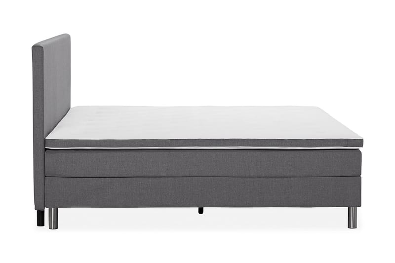 Ella Familieseng Sengepakke 240x210  cm - (+Flere valg) Mørkgrå - Møbler - Senge - Komplet sengepakke