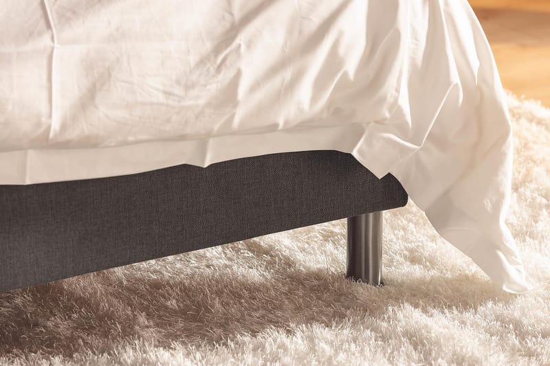 Ella Familieseng Sengepakke 240x210  cm - (+Flere valg) Mørkgrå - Møbler - Senge - Komplet sengepakke