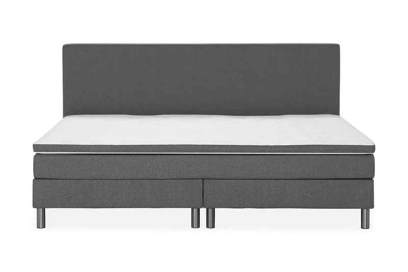 Ella Familieseng Sengepakke 240x210  cm - (+Flere valg) Mørkgrå - Møbler - Senge - Kontinentalsenge