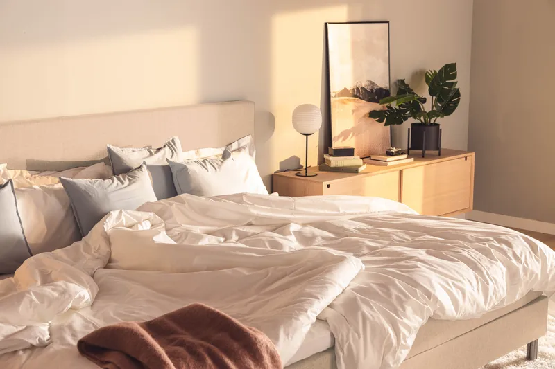 Ella Familieseng Sengepakke 280x200  cm - (+Flere valg) Beige - Møbler - Senge - Kontinentalsenge