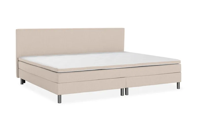 Ella Familieseng Sengepakke 280x200  cm - (+Flere valg) Beige - Møbler - Senge - Kontinentalsenge