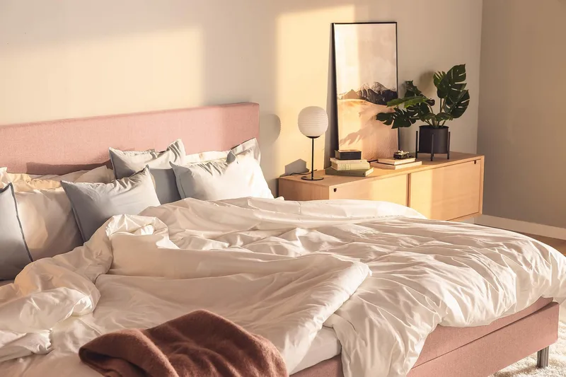 Ella Familieseng Sengepakke 280x200  cm - (+Flere valg) Lyserød - Møbler - Senge - Kontinentalsenge