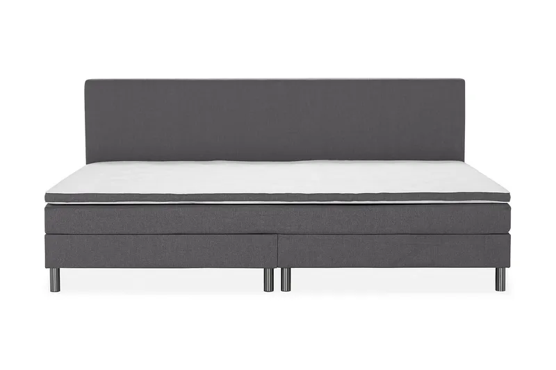 Ella Familieseng Sengepakke 280x200  cm - (+Flere valg) Mørkgrå - Møbler - Senge - Kontinentalsenge