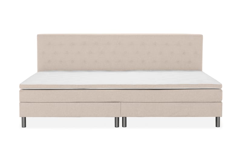 Ella Familieseng Sengepakke 280x210  cm - (+Flere valg) Beige - Møbler - Senge - Kontinentalsenge