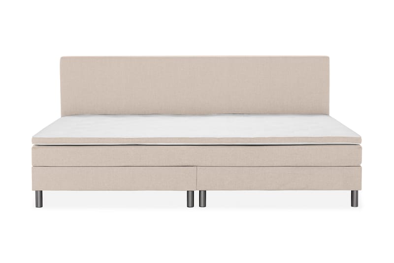 Ella Familieseng Sengepakke 280x210  cm - (+Flere valg) Beige - Møbler - Senge - Komplet sengepakke