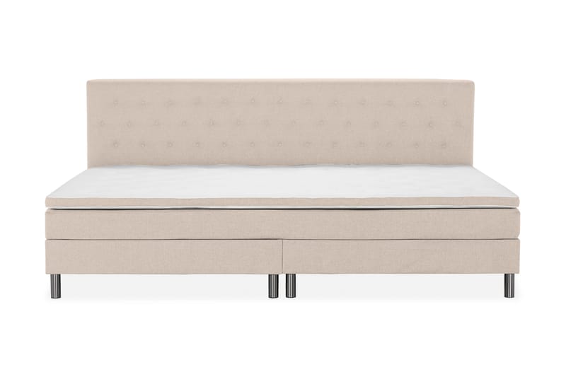Ella Familieseng Sengepakke 280x210  cm - (+Flere valg) Beige - Møbler - Senge - Kontinentalsenge