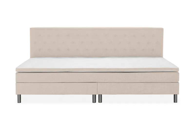 Ella Familieseng Sengepakke 280x210  cm - (+Flere valg) Beige - Møbler - Senge - Kontinentalsenge