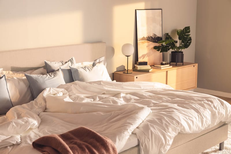 Ella Familieseng Sengepakke 280x210  cm - (+Flere valg) Beige - Møbler - Senge - Kontinentalsenge