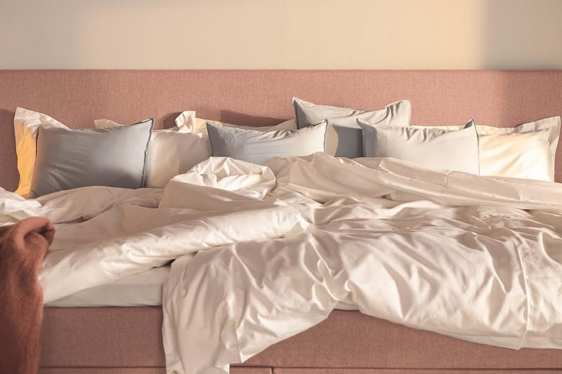Ella Familieseng Sengepakke 280x210  cm - (+Flere valg) Lyserød - Møbler - Senge - Komplet sengepakke
