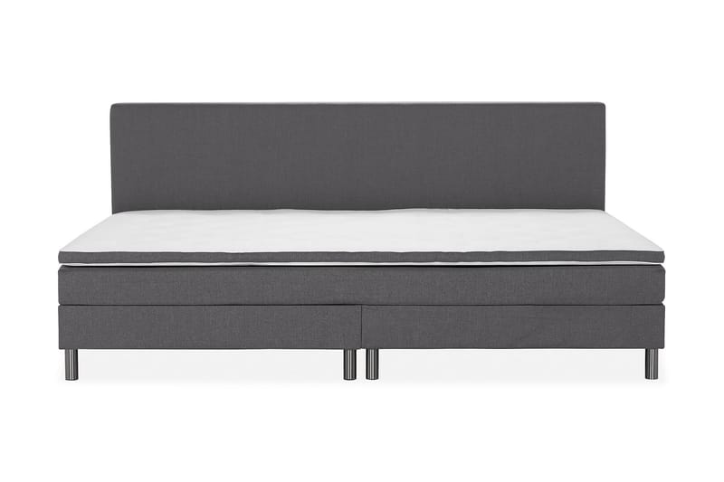 Ella Familieseng Sengepakke 280x210  cm - (+Flere valg) Mørkgrå - Møbler - Senge - Komplet sengepakke