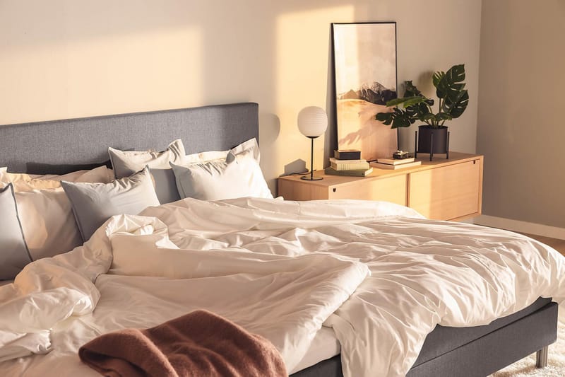 Ella Familieseng Sengepakke 280x210  cm - (+Flere valg) Mørkgrå - Møbler - Senge - Komplet sengepakke