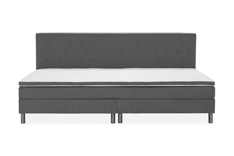 Ella Familieseng Sengepakke 280x210  cm - (+Flere valg) Mørkgrå - Møbler - Senge - Kontinentalsenge