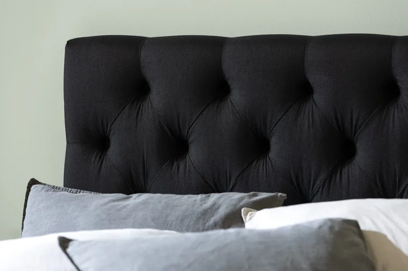 Ella Sengepakke 120x200 cm - Sort - Møbler - Senge - Kontinentalsenge