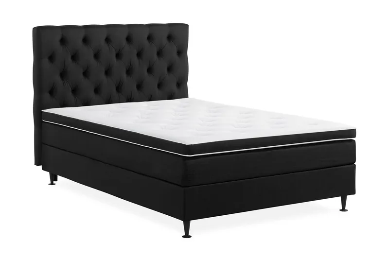 Ella Sengepakke 120x200 cm - Sort - Møbler - Senge - Kontinentalsenge