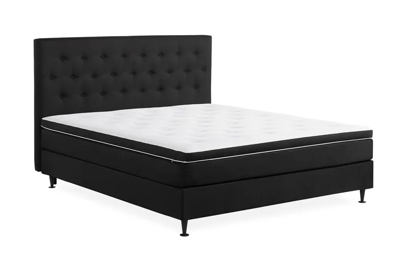 Ella Sengepakke 160x200 cm - Sort - Møbler - Senge - Kontinentalsenge