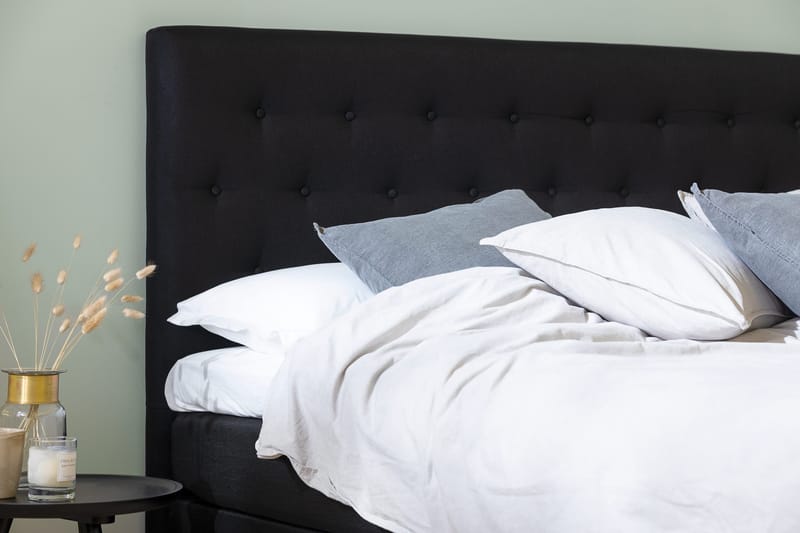 Ella Sengepakke 160x200 cm - Sort - Møbler - Senge - Kontinentalsenge