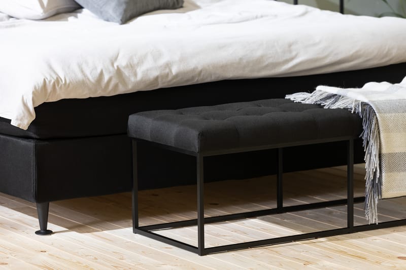 Ella Sengepakke 180x200 cm - Sort - Møbler - Senge - Komplet sengepakke