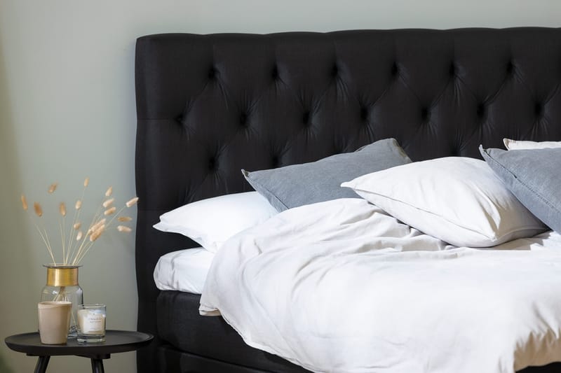 Ella Sengepakke 180x200 cm - Sort - Møbler - Senge - Kontinentalsenge