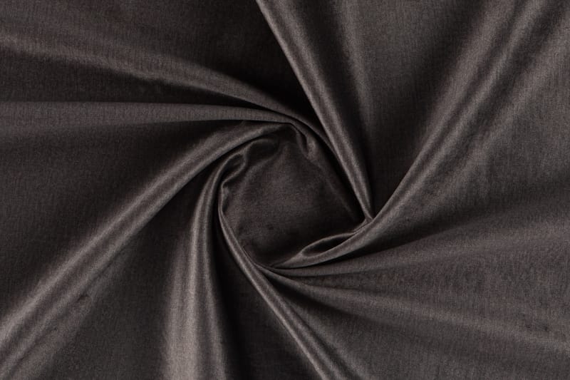 Ella Sengepakke 90x200 cm Pikeret Gavl - Mørkegrå / velour - Møbler - Senge - Komplet sengepakke