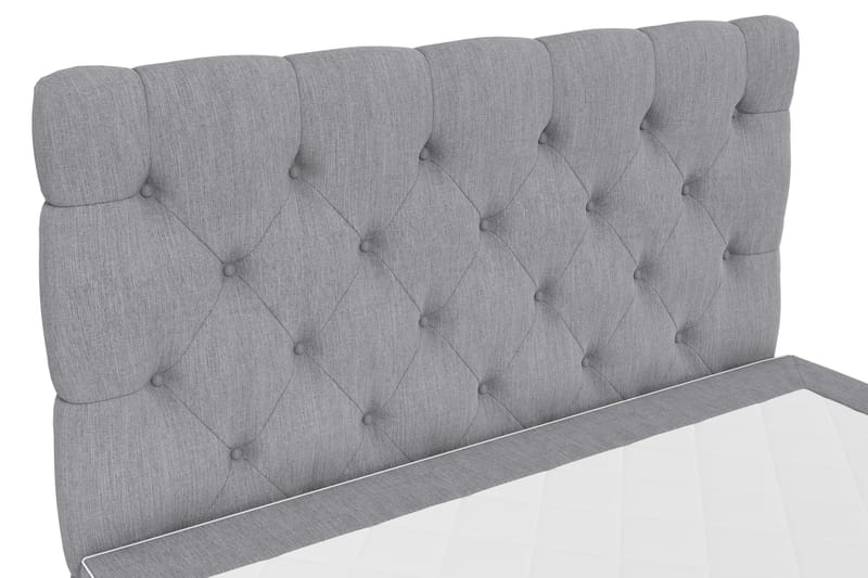 Faylor Lyx Komplet Sengepakke 120x200 - Lysegrå - Møbler - Senge - Kontinentalsenge