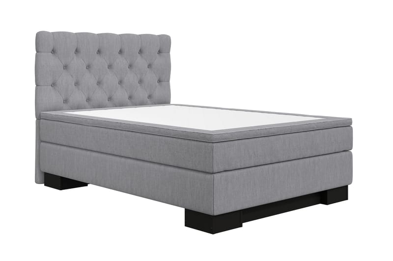 Faylor Lyx Komplet Sengepakke 120x200 - Lysegrå - Møbler - Senge - Kontinentalsenge