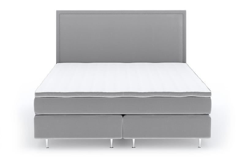 Faylor Lyx Velour 180x200, Lysegrå