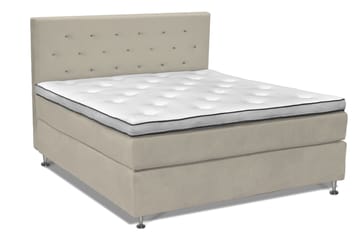 Finnigan Sengpakke Kontinentalseng 160x200 cm Medium - Beige - Møbler - Senge - Kontinentalsenge