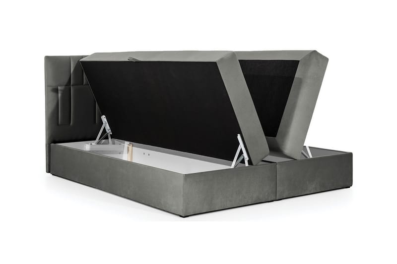 Frusci kontinentalseng 160x200 + topmadras - Møbler - Senge - Kontinentalsenge