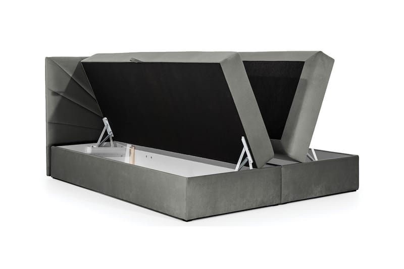 Frusci kontinentalseng 160x200 + topmadras - Møbler - Senge - Kontinentalsenge
