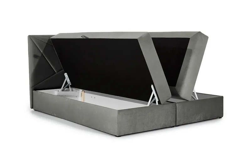 Frusci kontinentalseng 180x200 + topmadras - Møbler - Senge - Kontinentalsenge