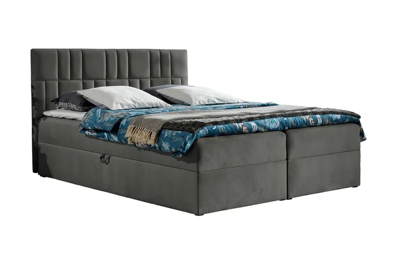 Frusci kontinentalseng 180x200 + topmadras - Møbler - Senge - Kontinentalsenge