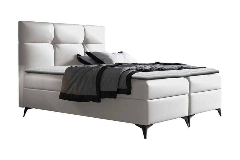 Galtebol Kontinentalseng 140x200 cm - Hvid - Møbler - Senge - Kontinentalsenge