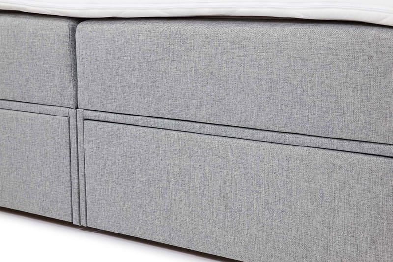 Garda Lux Kontinentalseng 140x207 cm - Hvid - Møbler - Senge - Kontinentalsenge