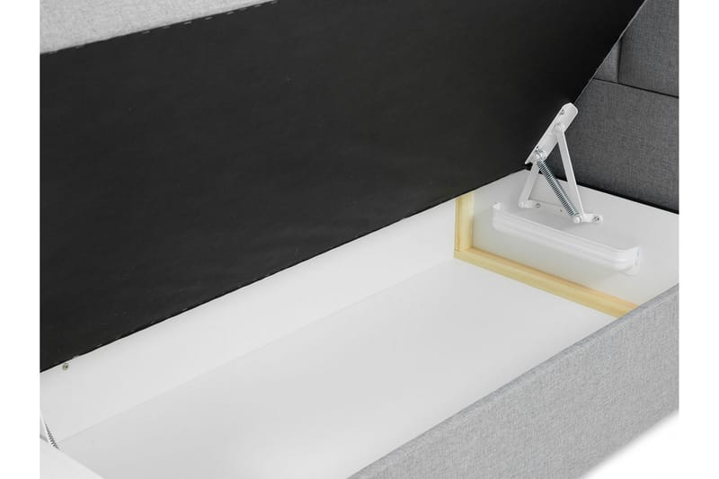 Garda Lux Kontinentalseng 180x207 cm - Sort - Møbler - Senge - Kontinentalsenge