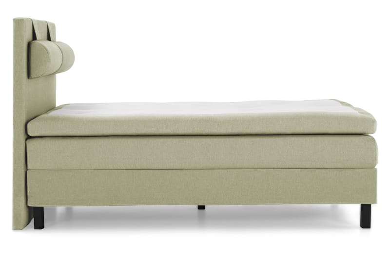 Happy sengepakke 140x200 polyester glat - grøn - Møbler - Senge - Komplet sengepakke