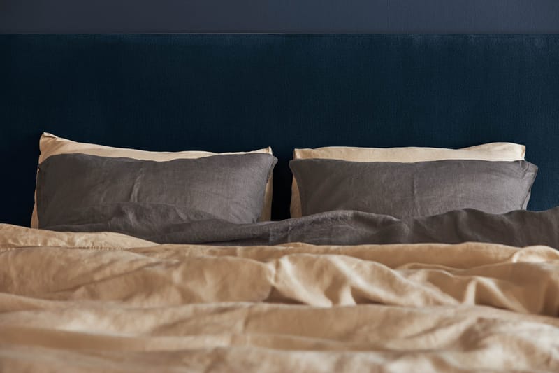 Happy Plus Sengepakke Kontinentalseng 120x200 cm  - Mørkeblå - Komplet sengepakke - Kontinentalsenge