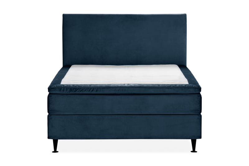 Happy Plus Sengepakke Kontinentalseng 120x200 cm  - Mørkeblå - Komplet sengepakke - Kontinentalsenge