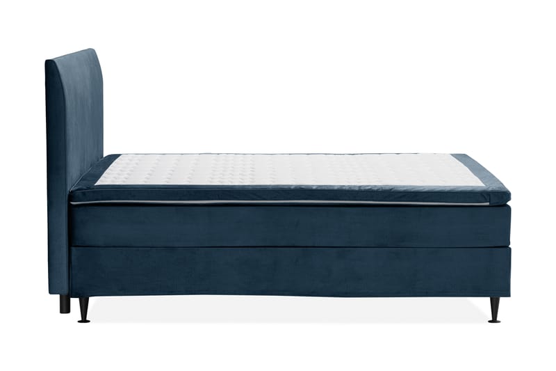 Happy Plus Sengepakke Kontinentalseng 180x200 cm - Mørkeblå - Komplet sengepakke - Kontinentalsenge