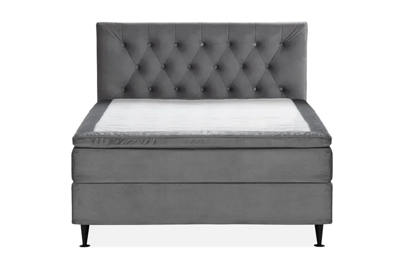 Happy Plus Sengepakke Kontinentalseng 140x200 cm, Grå