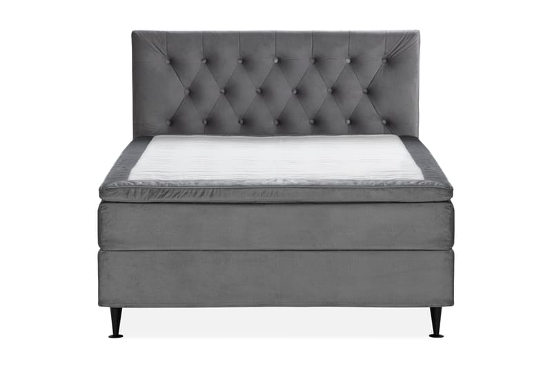 Happy Plus Sengepakke Kontinentalseng 140x200 cm, Grå