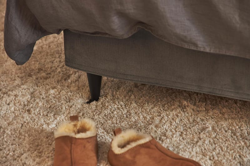 Happy Plus Kontinentalseng 140x200 cm - Grå - Møbler - Senge - Kontinentalsenge