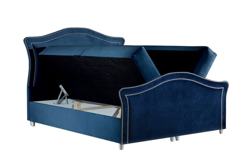 Hestra Lux Kontinentalseng 200x200 cm - Brun - Møbler - Senge - Kontinentalsenge