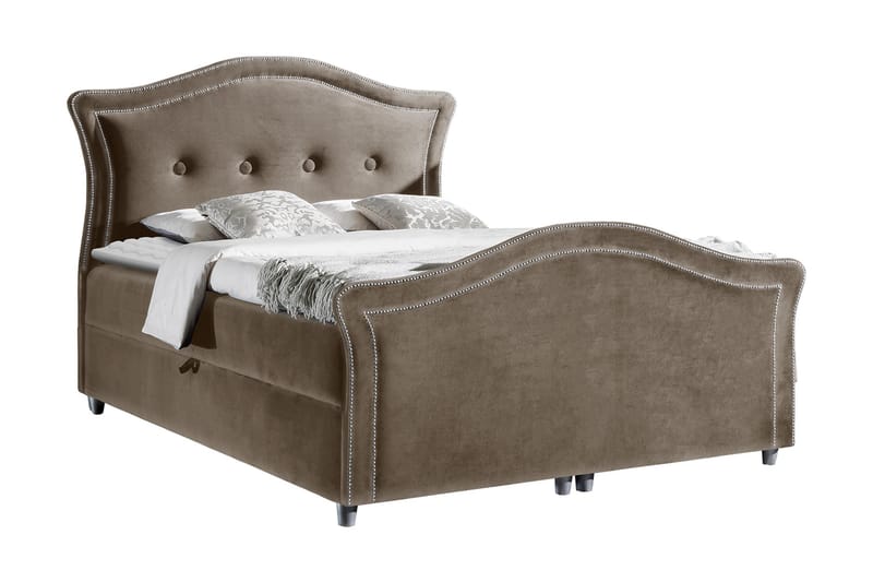 Hestra Lux Kontinentalseng 200x200 cm, Brun