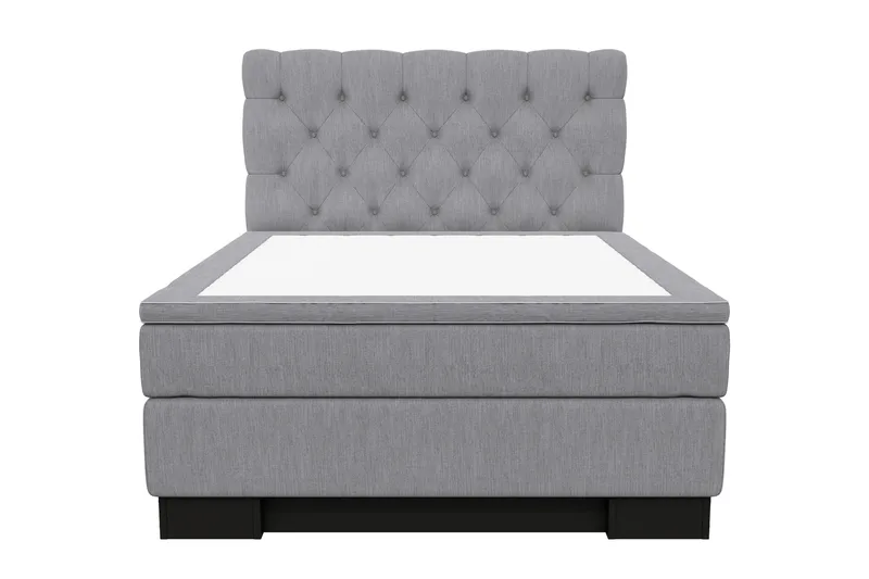 Hilton Luksus Kontinentalseng 120x200, lysegrå