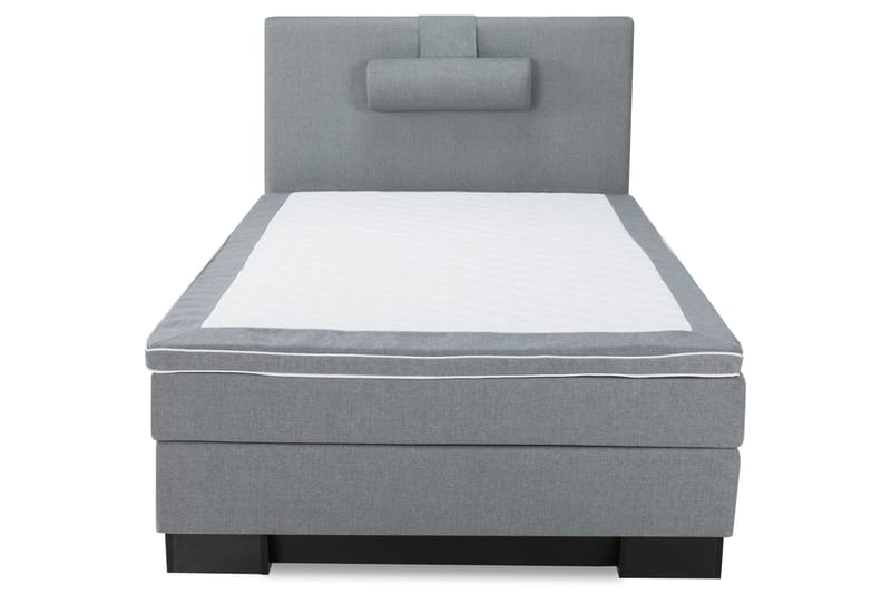 Hilton Luksus Kontinentalseng 120x200 - lysegrå - Møbler - Senge - Kontinentalsenge