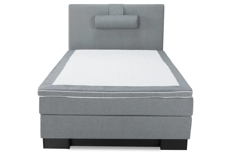 Hilton Luksus Kontinentalseng 120x200 - lysegrå - Møbler - Senge - Kontinentalsenge